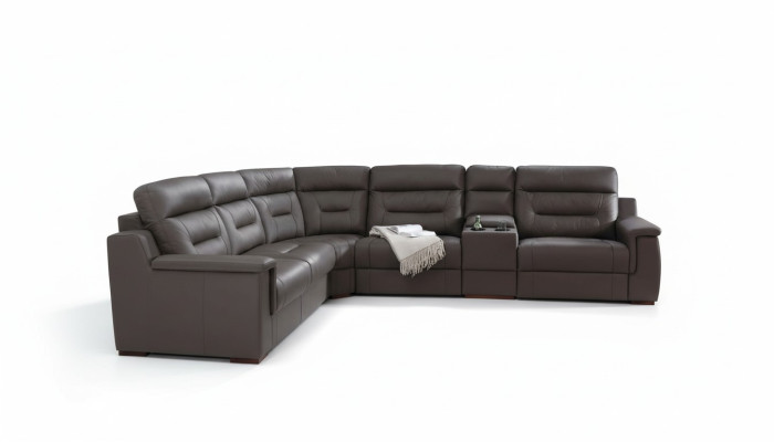 Corner sofa with storage, cooling compartment, bed function, sleeping sofa, couches, upholstery living landscape