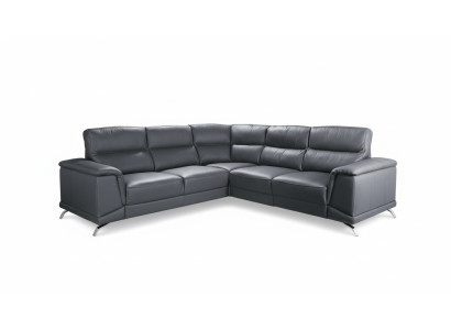 Corner set home theater sofa couch upholstery couches sofas relax footrests leather