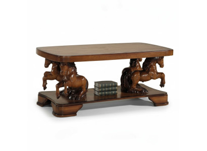 Real handcrafted horse wood table sofa tables side table 137cm classic sofa