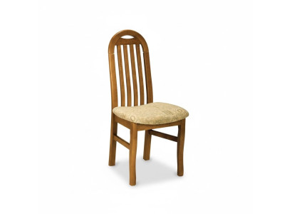 Chair 2x Chairs Group Set Dining Living Room Furniture Wood Country Style Fabric