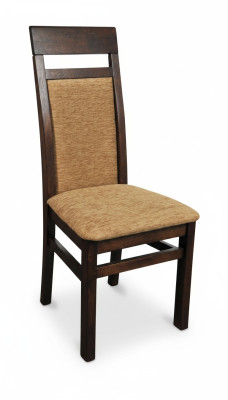 Chair 2x Chairs Group Set Living Dining Room Suite Wood Style Textile New