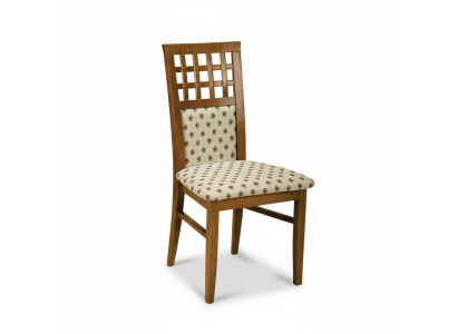 Padded dining room chairs 6x chair set chairs suite fabric textile wood
