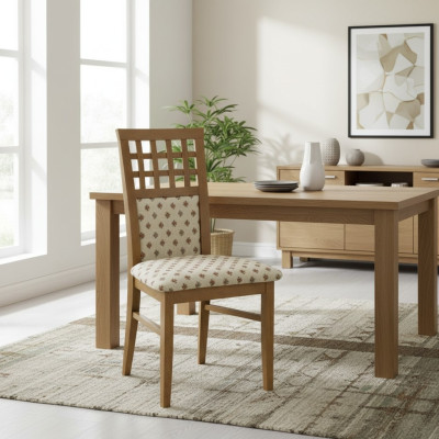 Chair 8x Chairs Group Set Living Dining Room Suite Wood Country Style