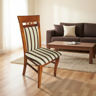 Design armchair upholstered fabric dining chair leather restaurant chair chairs