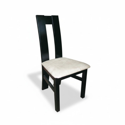 Design chair set 2x armchairs wood textile upholstered chairs gastro fabric dining room