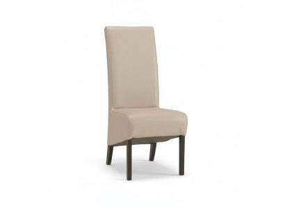Design chair 4x armchairs chair set group 100% leather new dining room