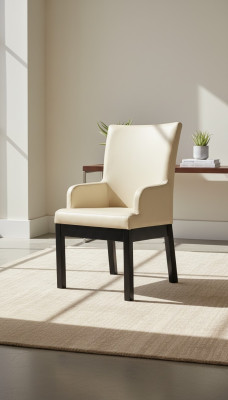 Design armchair upholstery set 2x chair wood 100% leather chairs restaurant dining room