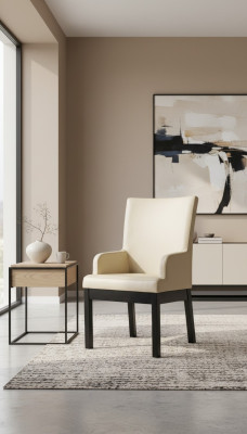 Design chair 4x chair set armchair group 100% leather new dining room restaurant