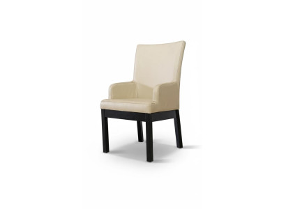 Design chair 8x chairs set armchair group 100% leather new dining room