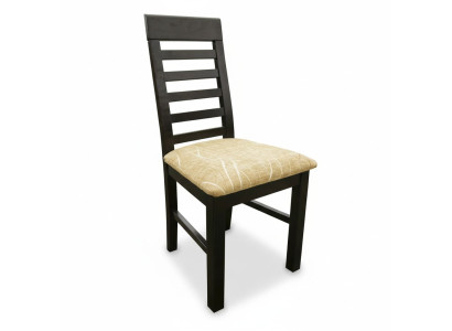 Design armchair upholstery set 6x chairs chair wood textile dining room fabric