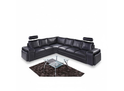 Corner sofa living landscape upholstery corner sofa couch seating ensemble modern leather