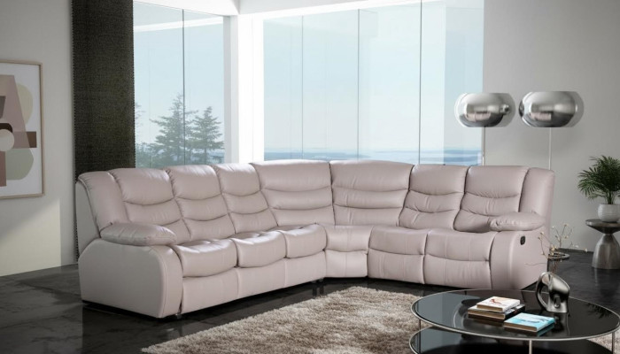 Corner sofa living landscape upholstery corner sofa couch suite seating modern leather