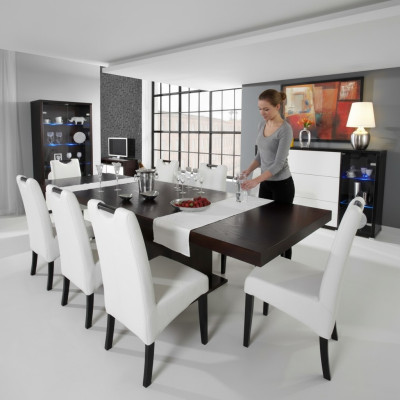 Dining table wooden table wood tables table dining room solid extendable