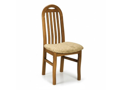 Design chair set: 2x armchairs, solid wood, dining room, new upholstery, fabric for catering