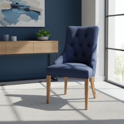Chesterfield Set 10x Armchair Dining Room Chair Fabric Upholstered Chair Gastro Dining Room