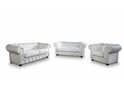 Chesterfield Sofa Set 3+2-Seater Sofa Upholstery Classic Couches