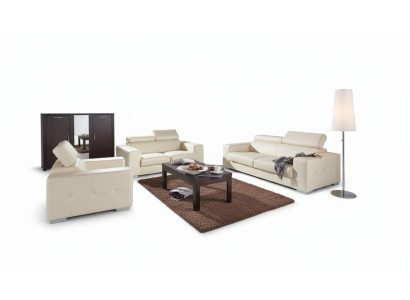 Sofa 2-seater design sofas upholstered couches leather relax modern two-seater