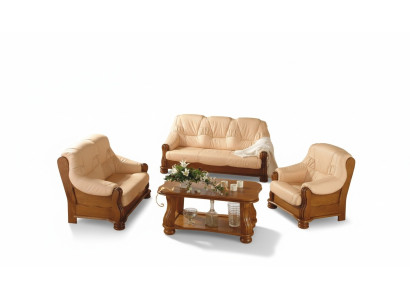 Three-seater couch classic couch upholstered sofa 3-seater leather couches