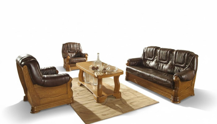 Classic TV Chair Leather 1-Seater Couch Sofa Upholstery Single-Seater 1-seater New