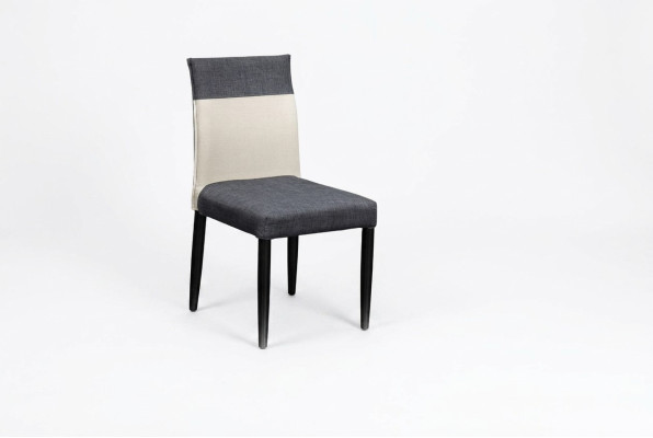 Chair 1x Dining Room Upholstered Chair Armchair TV Lounge Leather Textile Seat Club