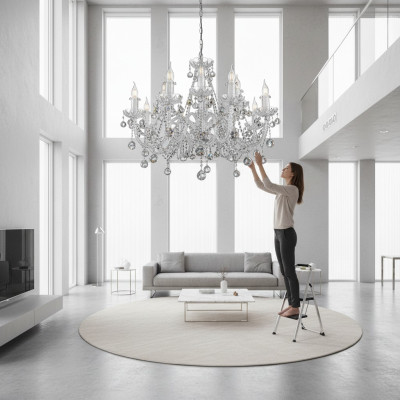 Classic ceiling chandelier light lamp lighting crystal new Bohemia
