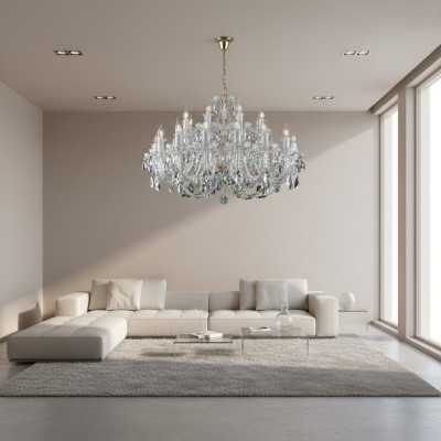 Classic light fixture lamp ceiling chandelier lighting crystal new Bohemia