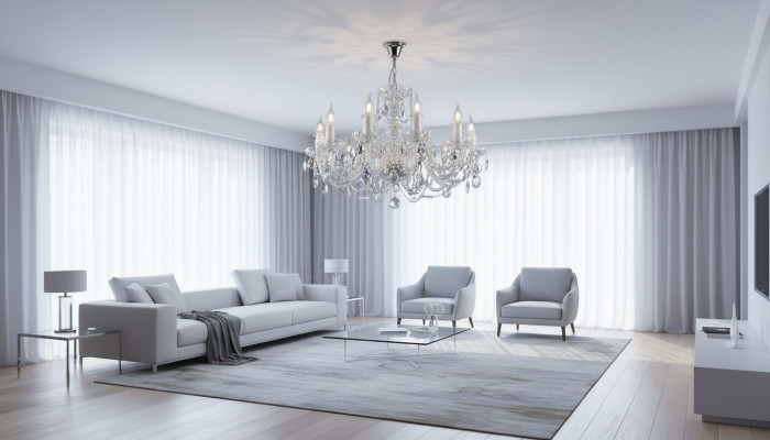 Chandelier Lamp Light Ceiling Lamps Crystal Lighting Illumination Classic