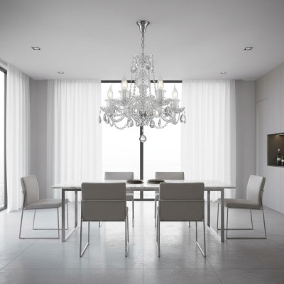 Chandelier Ceiling Light Crystal New Bohemia Classic Lamp Lighting