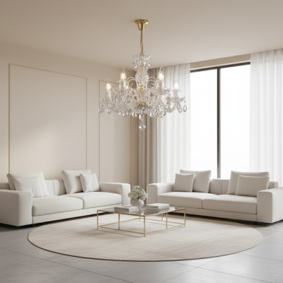 Chandelier Classic Ceiling Light Lamp Lighting Crystal New Bohemia
