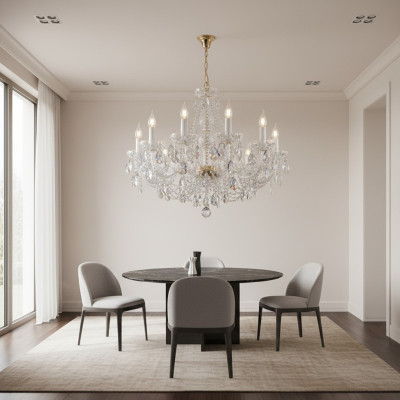 Luxury Chandelier Crystal Ceiling Lights Lamps Handmade New Bohemia