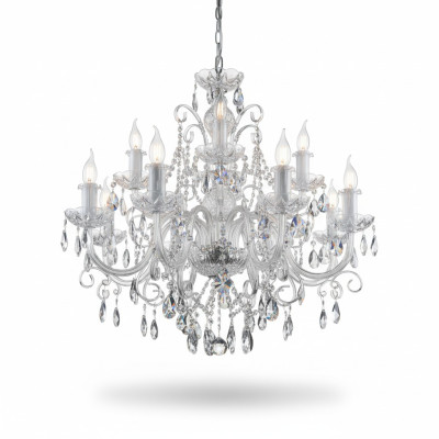 Bohemia Luxe Crystal Cover Lights Handcrafted Chandeliers New
