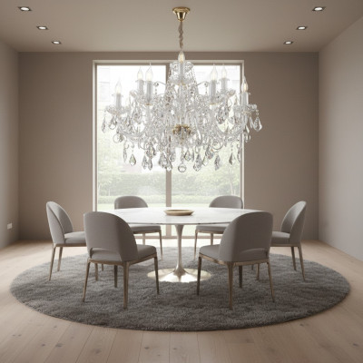 Classic ceiling light crystal lighting new Bohemia lamp chandelier