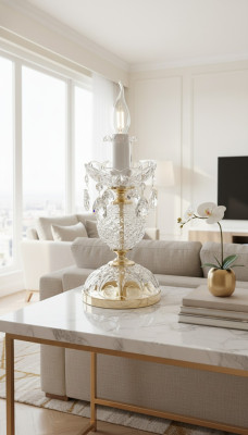 Table lamp table light lights chandelier crystal lamps antique style light