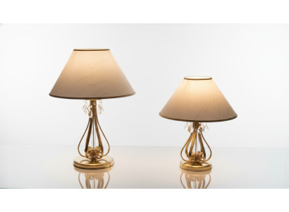 Lamp Light Crystal Desk Table Lamp Elite Bohemia Standing Nightstand New