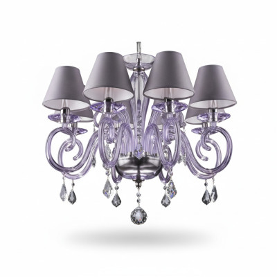 Cover Bohemia Modern Chandelier Lamp Luminous Lamp Crystal Candlestick Nine