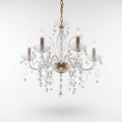 Crystal chandelier pendant light fixture Bohemia ceiling lamp