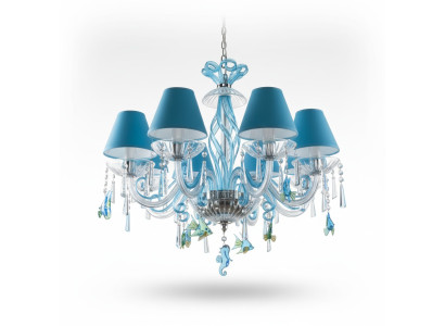 Blue ceiling light chandelier design lamps chandelier crystal
