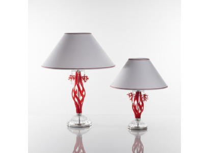 Red table lamps Modern crystal lamps