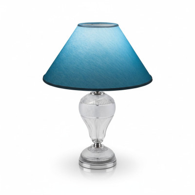 Crystal lamp table lamp blue Bohemia standing bedside new desk