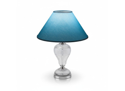 Crystal lamp table lamp blue Bohemia standing bedside new desk
