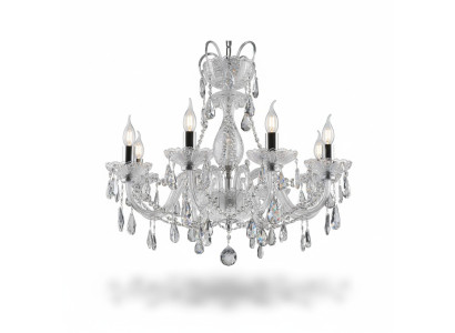 Crystal chandelier ceiling light hanging lamp Bohemia bulb