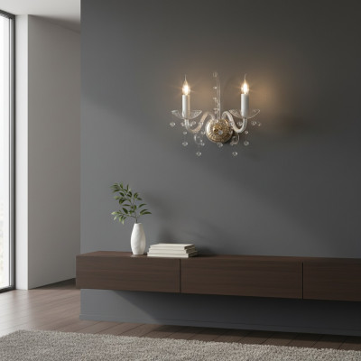 Double Wall Lamp Light Crystal Noble Chandelier Wall Lights Lamps Lamp