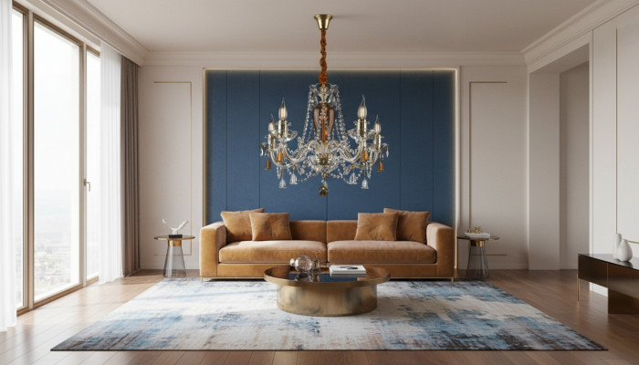 Crystal chandelier pendant light ceiling light Bohemia lamp