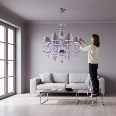 Crystal Light Ceiling Chandelier Lamp Light Lamps Ceiling Bohemia Chandelier