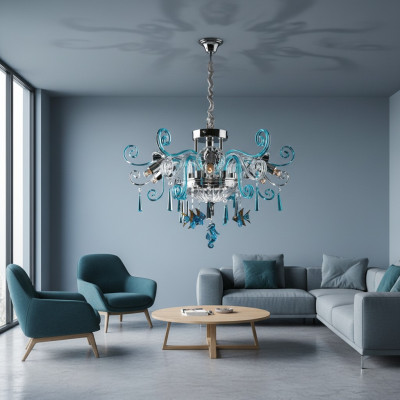 Crystal light fixtures ceiling lamp chandelier Bohemia light