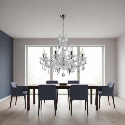 Crystal chandelier light lamp ceiling chandelier Bohemia ceiling.