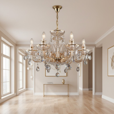 Crystal Chandelier Ceiling Light Pendant Light Bohemia Lamp
