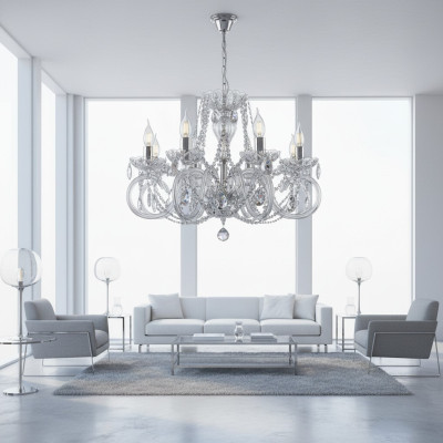 Chandelier lamp lights crystal lights Bohemia cover