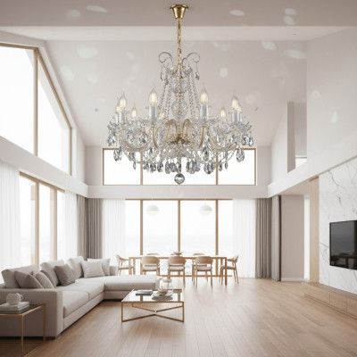 Lamp Lights Lamps Ceiling Hanging Lamps Chandeliers Light Crystal Bohemia