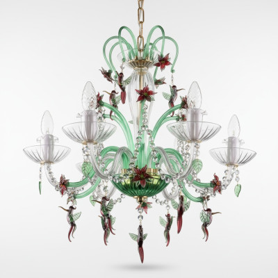 Crystal Chandelier Pendant Light Luminaire Bohemia Lamp Ceiling Light